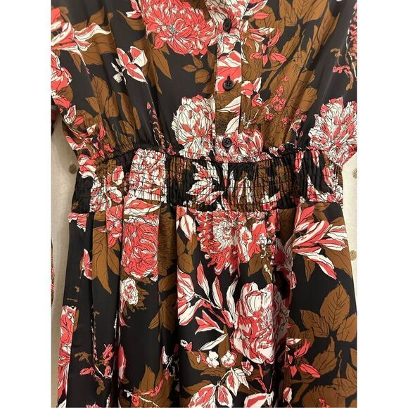 NWT  Printed Mini Dress - XSmall - Floral - Picture 2 of 16